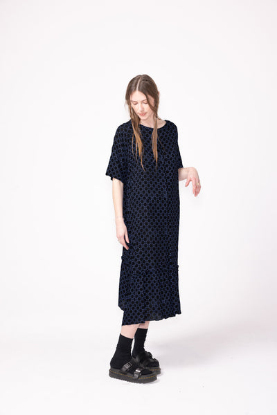 Rollers Dress | Blue Alto Reverse