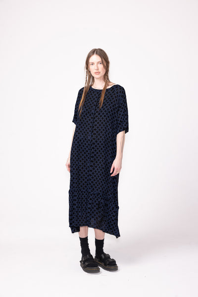 Rollers Dress | Blue Alto Reverse