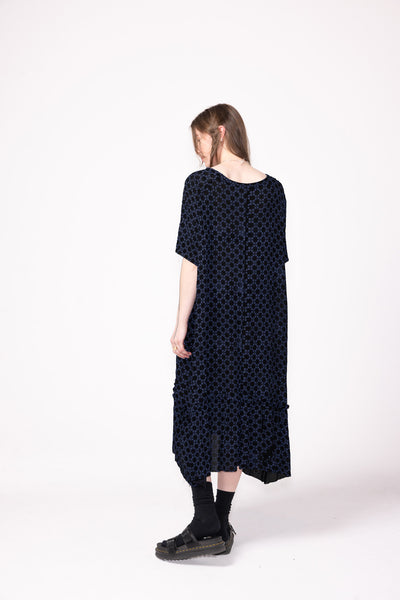 Rollers Dress | Blue Alto Reverse