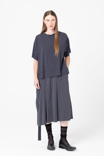 Extension Dress | Ink Pinstripe - Company Store