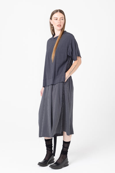Extension Dress | Ink Pinstripe - Company Store