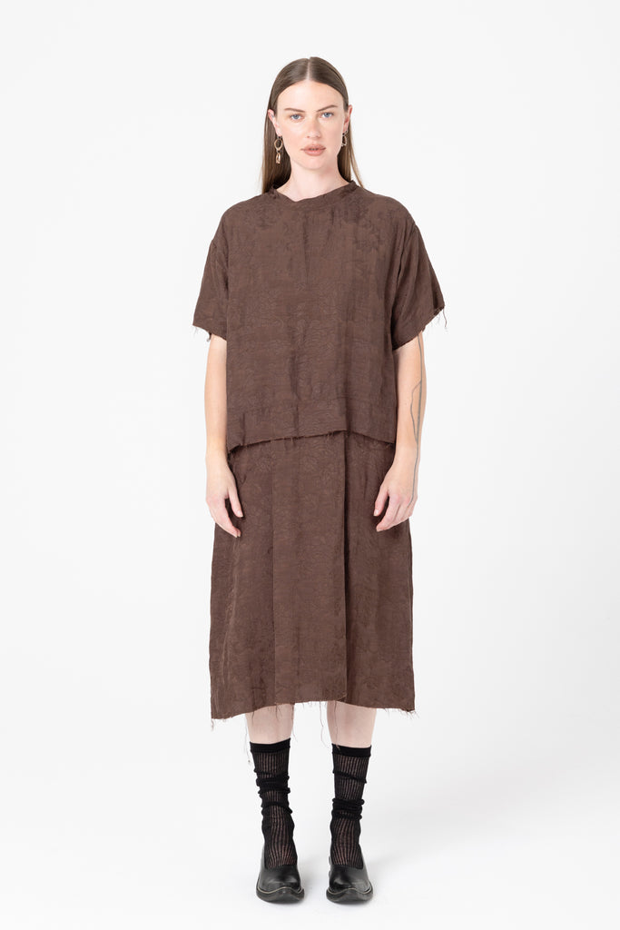 Extension Dress | Cacao Jacquard - Company Store