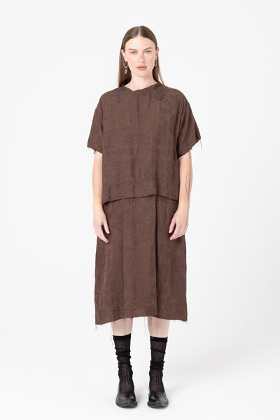 Extension Dress | Cacao Jacquard - Company Store