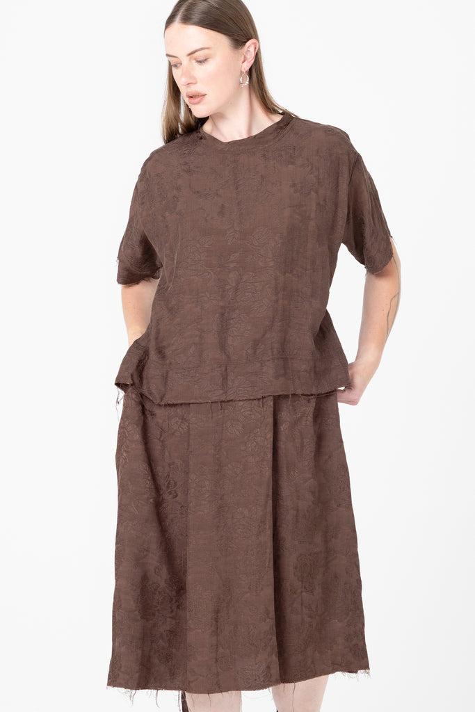 Extension Dress | Cacao Jacquard - Company Store