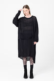 Mingle Dress | Black Sheer - Company Store