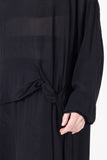 Mingle Dress | Black Sheer - Company Store
