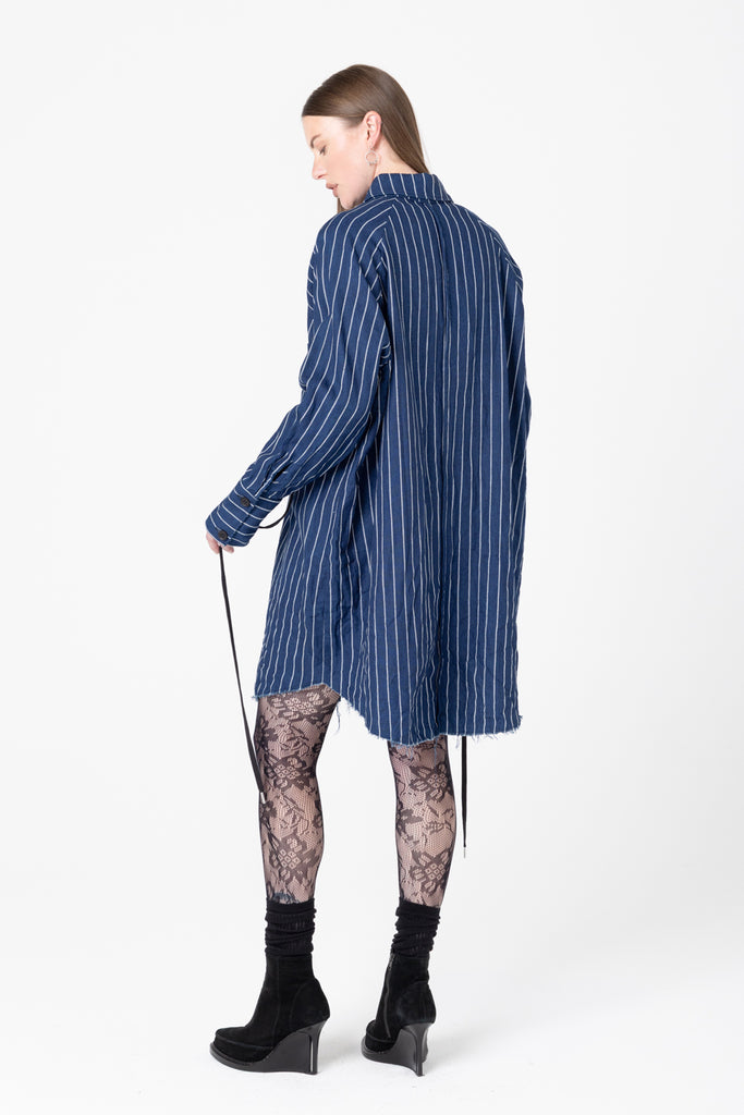 Facts Shirtdress | Denim Stripe - Company Store