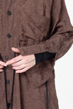 Facts Shirtdress | Cacao Jacquard - Company Store