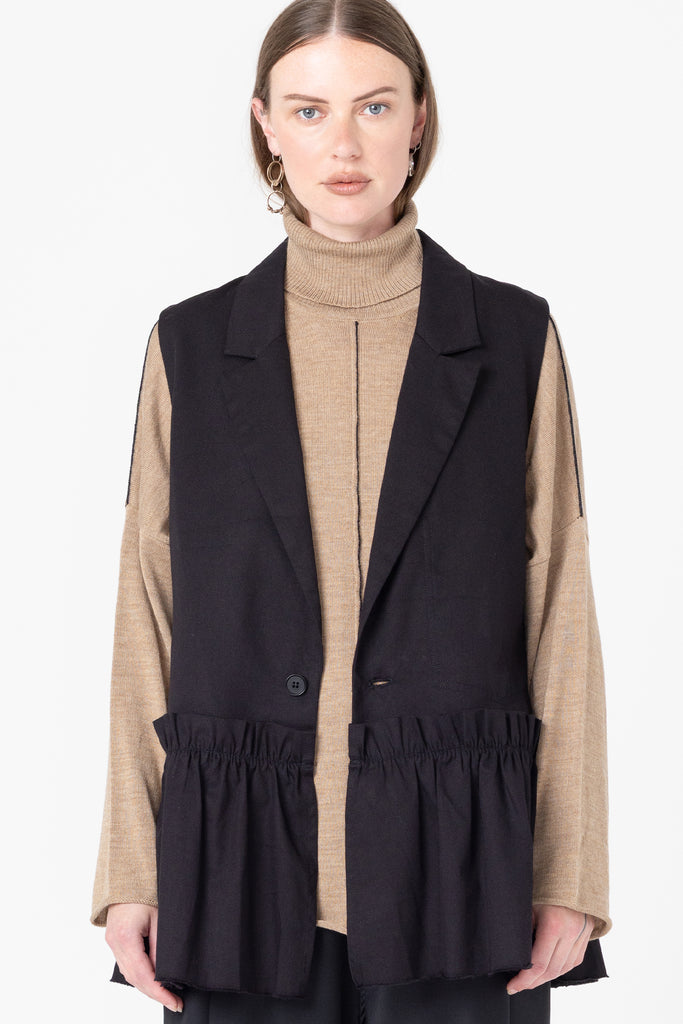 Integrate Vest | Black Twill