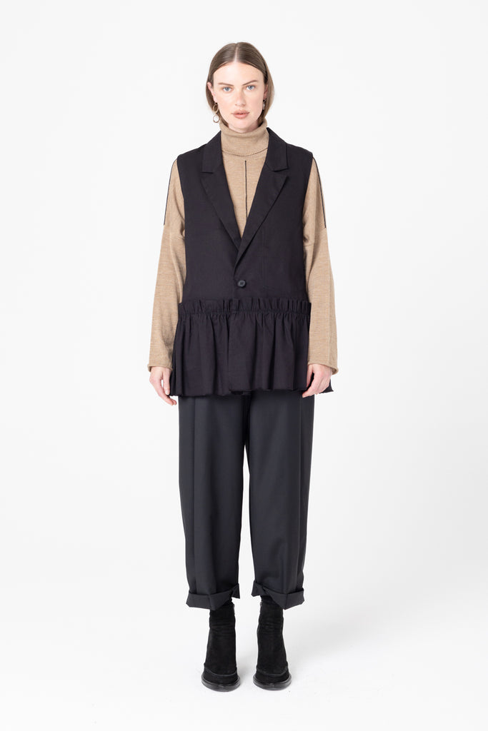 Intergrate Vest | Black Twill - Company Store