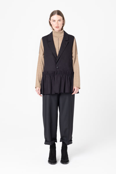 Intergrate Vest | Black Twill - Company Store