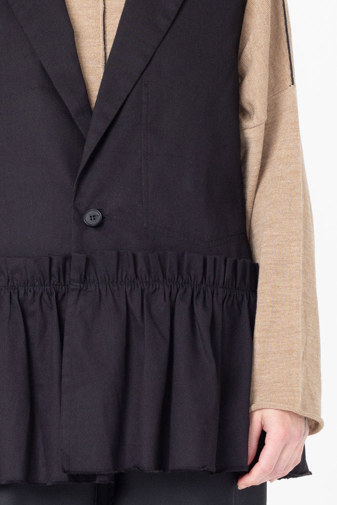 Intergrate Vest | Black Twill - Company Store