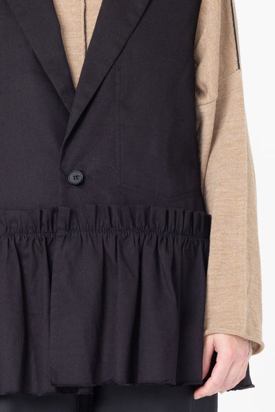 Intergrate Vest | Black Twill - Company Store