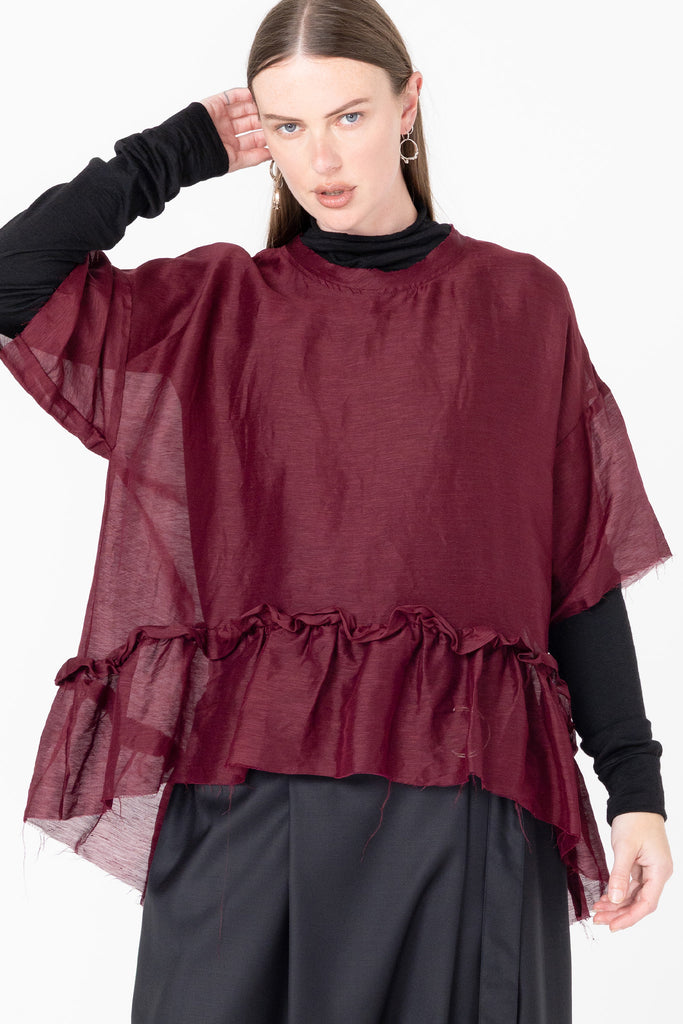 Connection Tee | Sheer Pinot