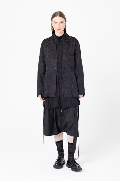 Hotel Jacket | Black Jacquard