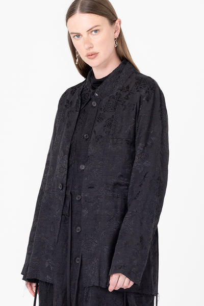Hotel Jacket | Black Jacquard