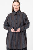 Facts Shirtdress | Black/Cacao - Company Store