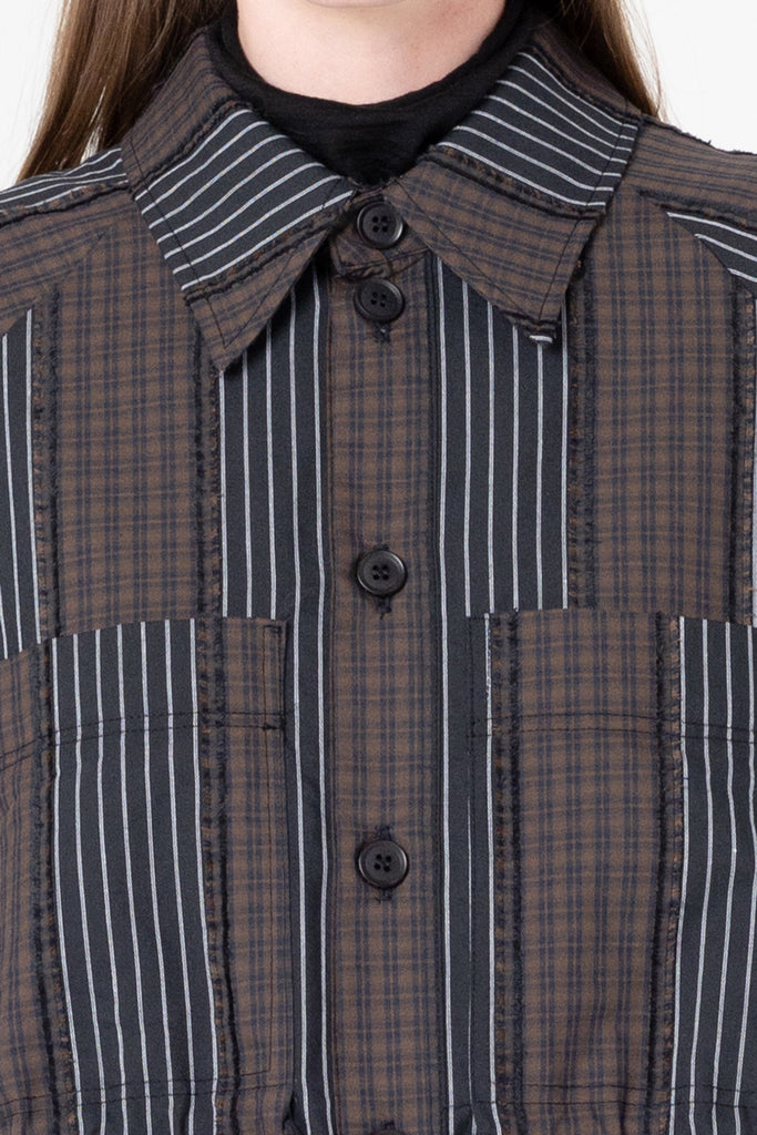 Facts Shirtdress | Black/Cacao - Company Store