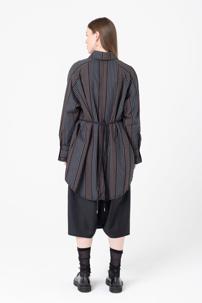 Facts Shirtdress | Black/Cacao - Company Store