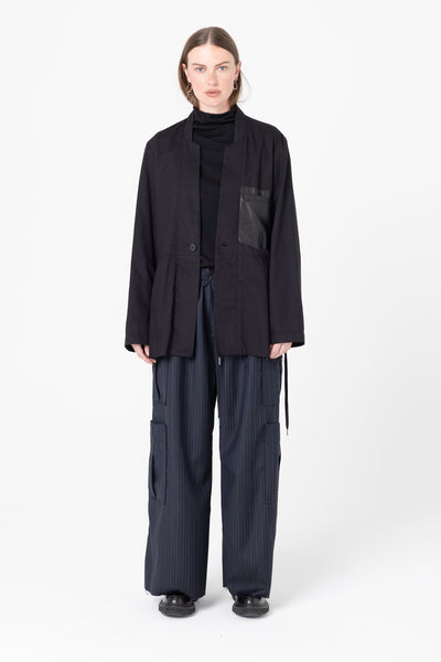 Hotel Jacket | Black Twill