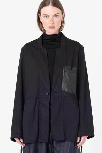 Hotel Jacket | Black Twill