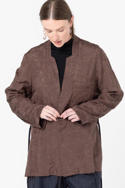 Hotel Jacket | Cacao Jacquard - Company Store