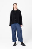 Fine Line Cardigan | Black