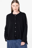 Fine Line Cardigan | Black