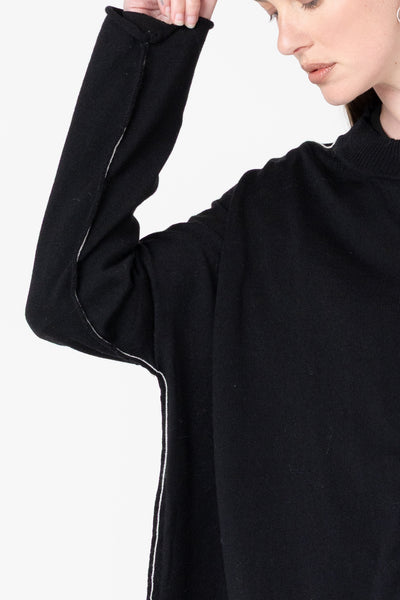 Fine Line Cardigan | Black