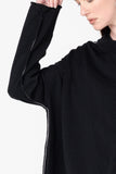 Fine Line Cardigan | Black