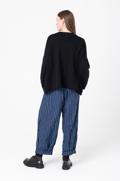 Fine Line Cardigan | Black
