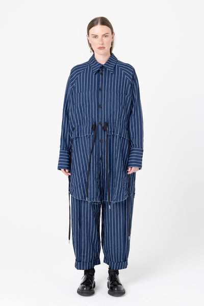 Facts Shirtdress | Denim Stripe - Company Store