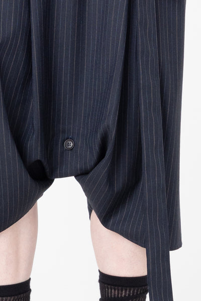 Transform Skirt | Charcoal Stripe - Company Store