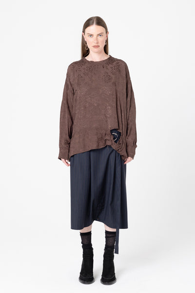 Tangle Sweater | Cacao Jacquard - Company Store