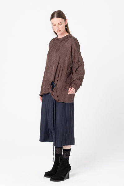 Tangle Sweater | Cacao Jacquard - Company Store