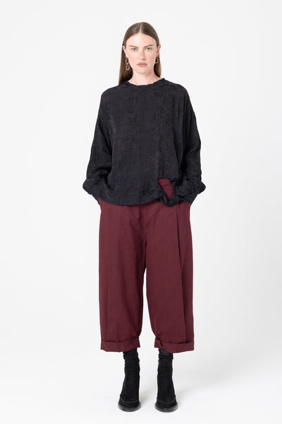 Tangle Sweater | Black Jacquard