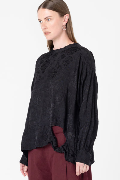 Tangle Sweater | Black Jacquard