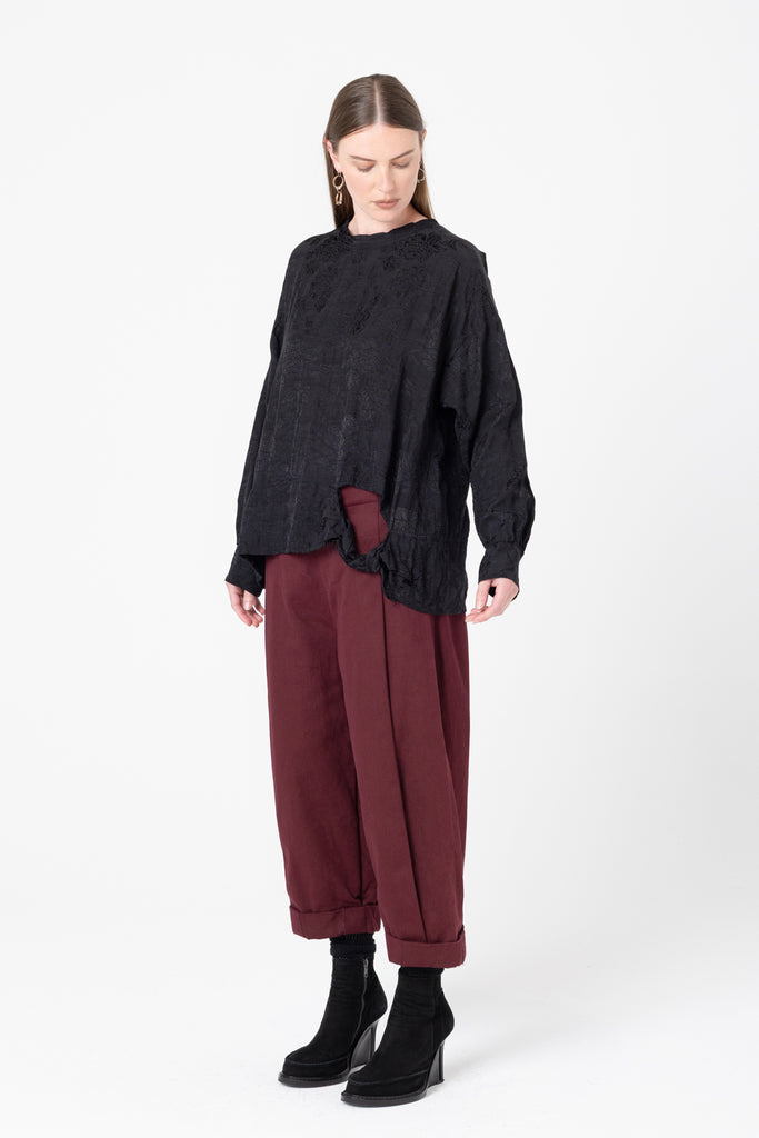 Tangle Sweater | Black Jacquard - Company Store