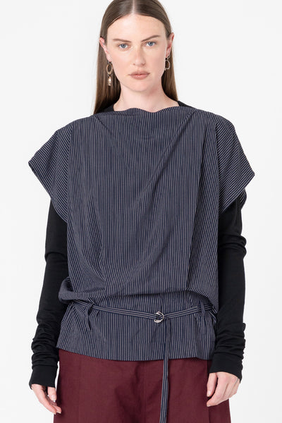 Mirror Top | Ink Pinstripe - Company Store