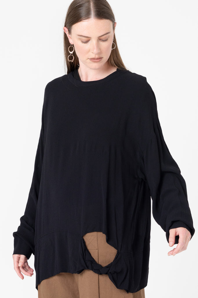 Tangle Sweater | Black Sheer - Company Store