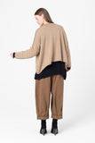 Fine Line Cardigan | Biscuit