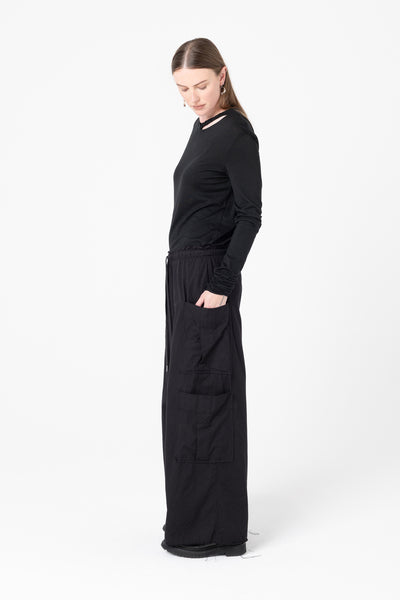 Boredroom Trackie | Black Twill