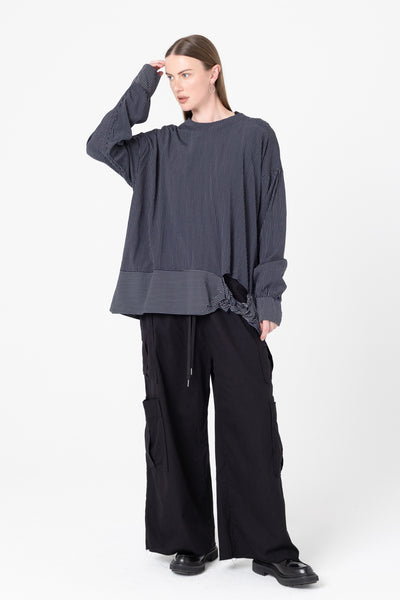 Tangle Sweater | Ink Pinstripe - Company Store