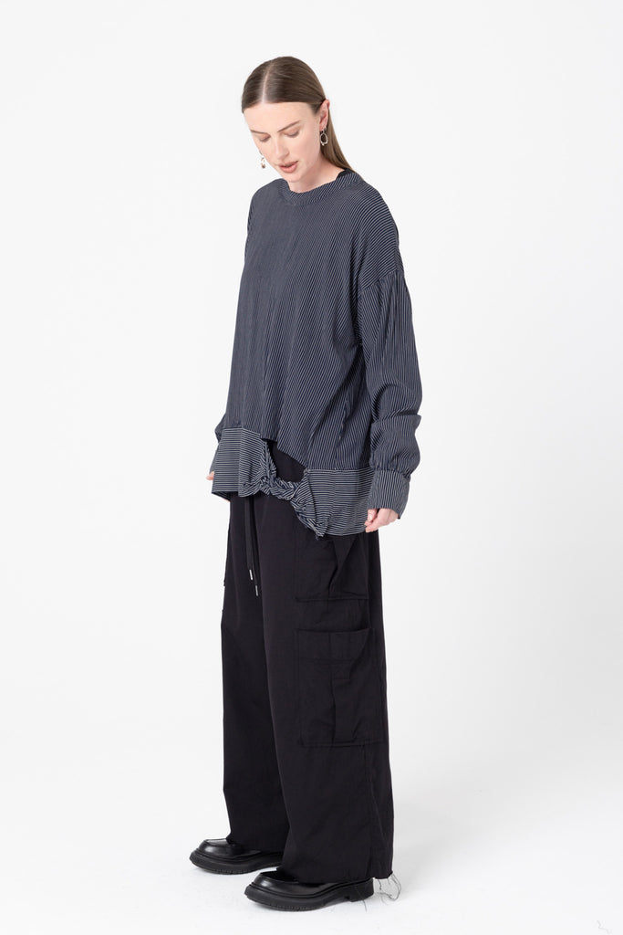 Tangle Sweater | Ink Pinstripe - Company Store