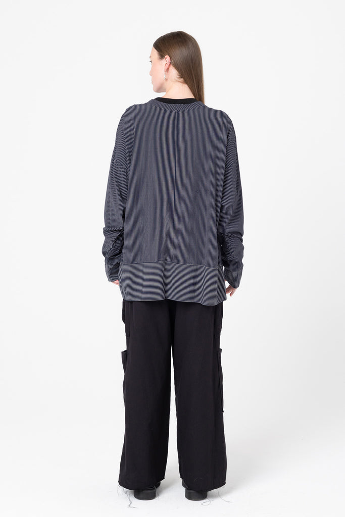 Tangle Sweater | Ink Pinstripe - Company Store