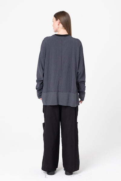 Tangle Sweater | Ink Pinstripe - Company Store