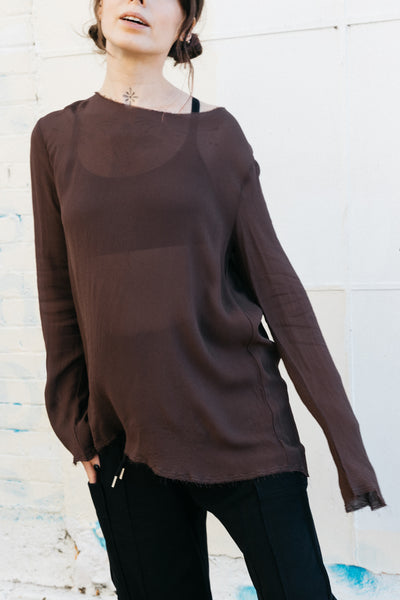 Violet Top | Coffee