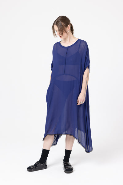 Circle Dress | Cobalt Lace