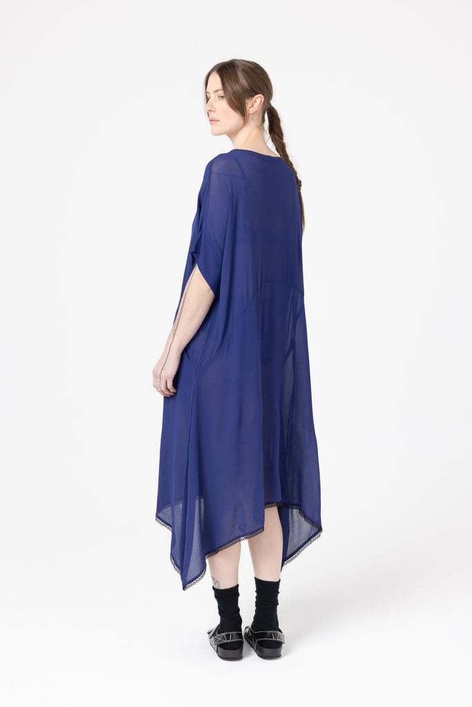 Circle Dress | Cobalt Lace