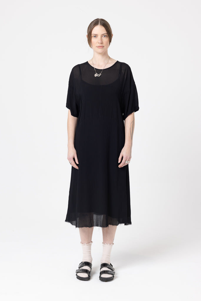 Dimensional Dress | Black